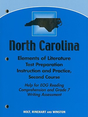 Book Holt Elements Of Literature North Carolina: Test Preparation Workbook Grade 08 free