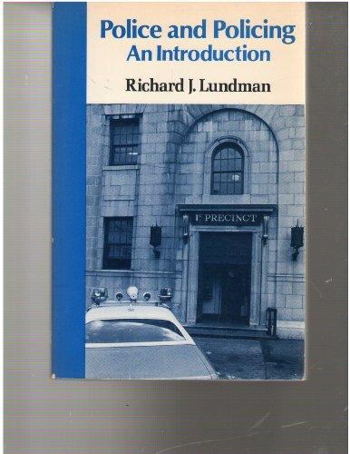 Book Police and policing: An introduction free