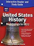 Book Holt Social Studies: United States History: Beginnings to 1877: Interactive Reader and Study Guide free