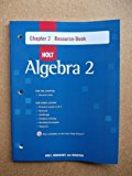 Book Holt Algebra 2: Resource Book With Answers: Chapter 2 free