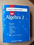Book Holt Algebra 2: Resource Book With Answers: Chapter 14 free
