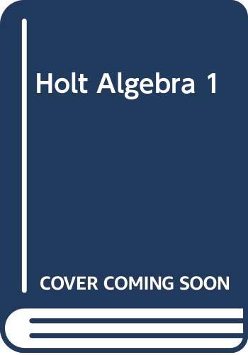 Book Holt Algebra 1 free