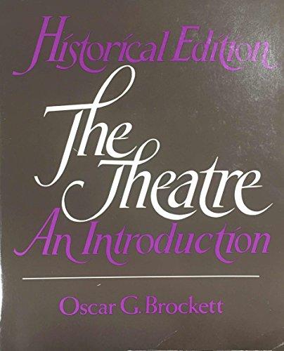 Book Historical Edition: The Theatre, an Introduction free