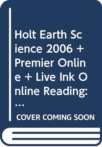 Book Holt Earth Science 2006 + Premier Online + Live Ink Online Reading: Student Edition free