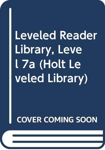 Book Holt Leveled Library: Leveled Reader Library Level 7A free