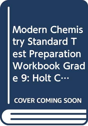 Book Modern Chemistry Alabama: Holt Modern Chemistry Standard Test Preparation Workbook 2006 free