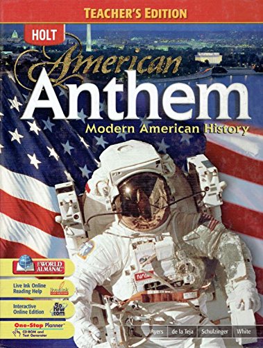 Book Holt American Anthem, Modern American History, Teacher's Edition free