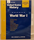 Book Holt United States History: Chapter Resource File - World War 1 Grades 6-9 free