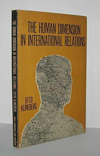 Book Human Dimension In International Relations free