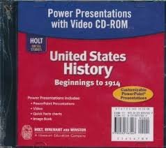 Book Power Presentations With Video Cd-rom (holt Social Studies: United States History) free