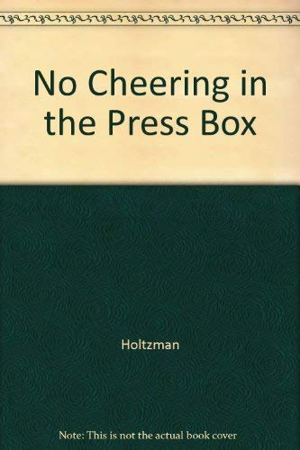 Book No Cheering In The Press Box free