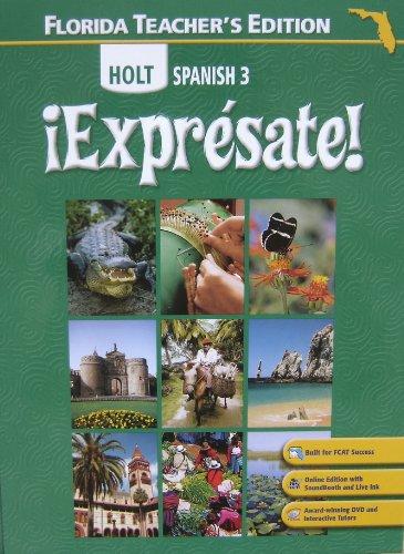 Book Expresate! Holt Spanish 3 (FL) (TE) free