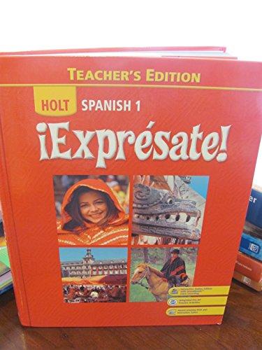 Book Expresate!, Spanish 1 (Teacher's Edition) free