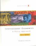 Book International Economics: A Policy Approach : Euro Update free