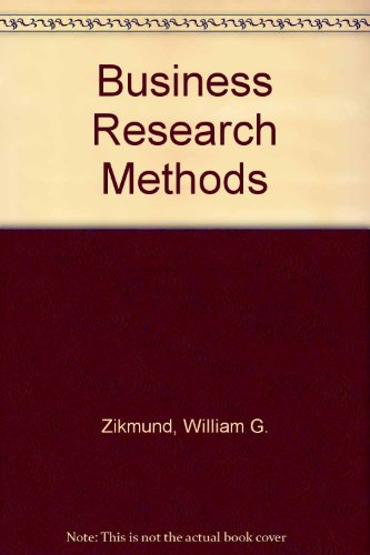 Book Business research methods (Dryden Press series in management) free