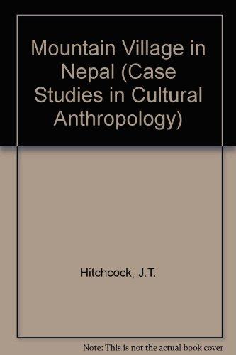 Book A Mountain Village in Nepal (Case Studies in Cultural Anthropology) free
