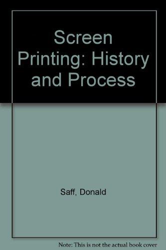 Book Screenprinting: History and Process free