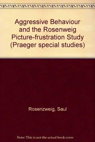 Book Aggressive Behavior And The Rosenzweig Picture-frustration Study free Book Aggressive Behavior And The Rosenzweig Picture-frustration Study free