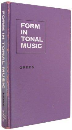 Book FORM IN TONAL MUSIC - An Introduction to Analysis free