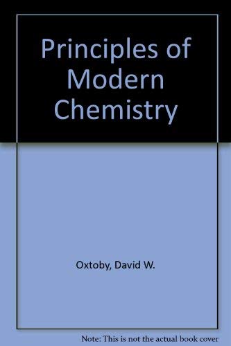 Book Principles Of Modern Chemistry free