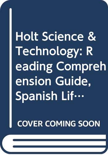 Book Holt Science & Technology: Reading Comprehension Guide, Spanish Life Science free