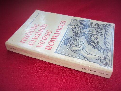 Book Middle English Verse Romances free