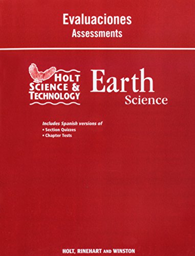 Book Holt Science & Technology: Assessments, Spanish Earth Science free