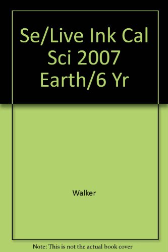 Book Holt Science & Technology California: Student Edition with Live Ink 6 Year Grade 7 Earth Science 2007 free