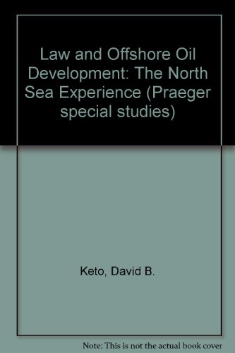 Book Law And Offshore Oil Development free