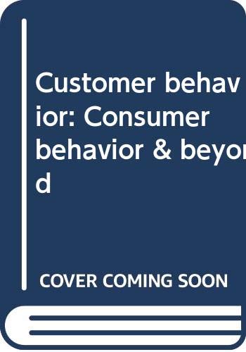 Book Customer Behavior: Consumer Behavior & Beyond free