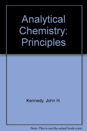 Book Analytical Chemistry: Principles free
