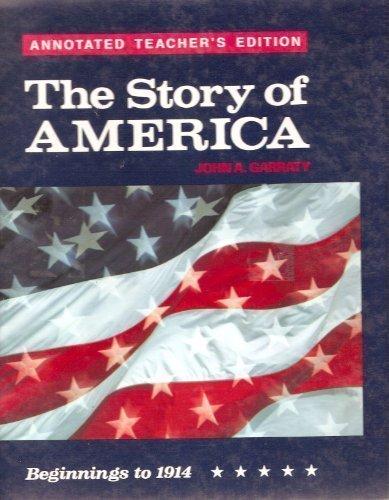 Book The Story Of America: Beginnings To 1914 free