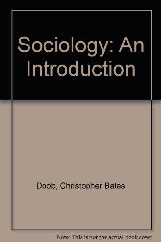 Book Sociology: An Introduction free