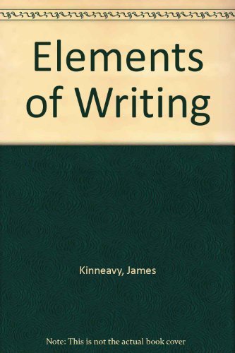 Book Elements of Writing free