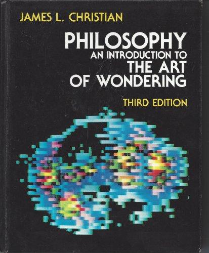 Book Philosophy: An introduction to the art of wondering free
