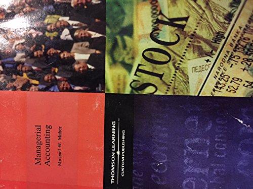 Book Managerial Accounting. An Introduction to Concepts, Methods, and Uses. free