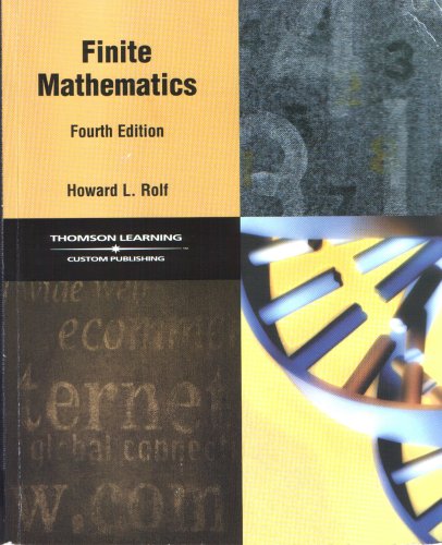 Book Finite Mathematics free