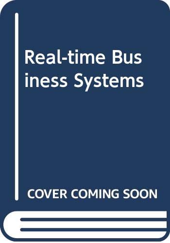 Book Real-time Business Systems free