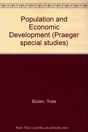 Book Population And Economic Development free
