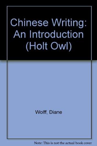 Book Chinese Writing: An Introduction (holt Owl) free