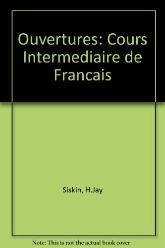 Book Overtures: Cours Intermediaire De Francais free