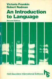 Book An Introduction To Language (holt-saunders International Editions) free