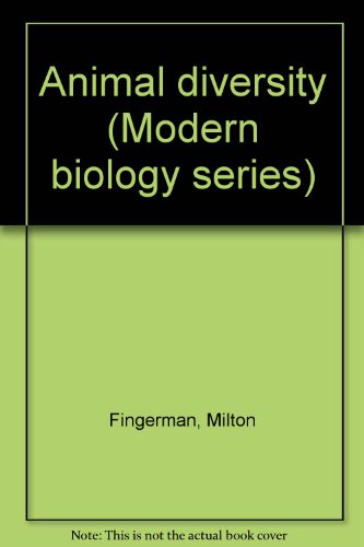 Book Animal Diversity (Modern Biology Series) free