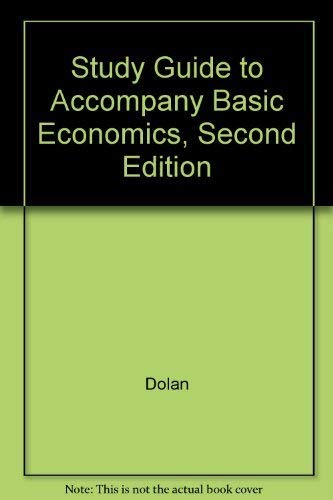 Book Study Guide To Accompany Basic Economics, Second Edition free