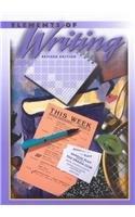 Book Elements of Writing: Fourth Course, Grade 10, Revised Edition free