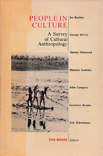 Book People in Culture: A Survey of Cultural Anthropology free