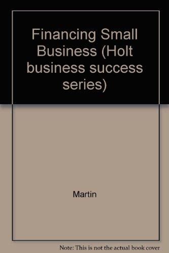Book Financing Small Business (holt Business Success Series) free