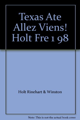 Book Texas Ate Allez Viens! Holt Fre 1 98 free