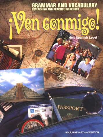Book Ven Conmigo: Grammar and Vocabulary 1 (Spanish Edition) free