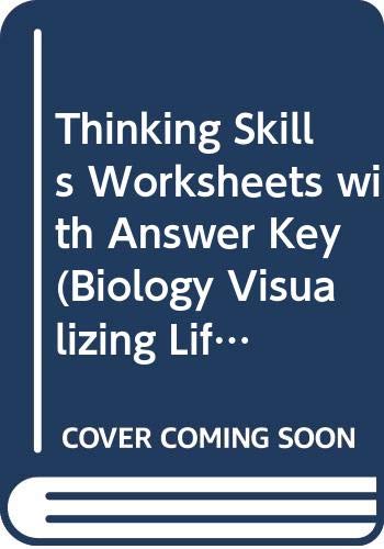 Book Thinking Skills Worksheets with Answer Key (Biology Visualizing Life) free